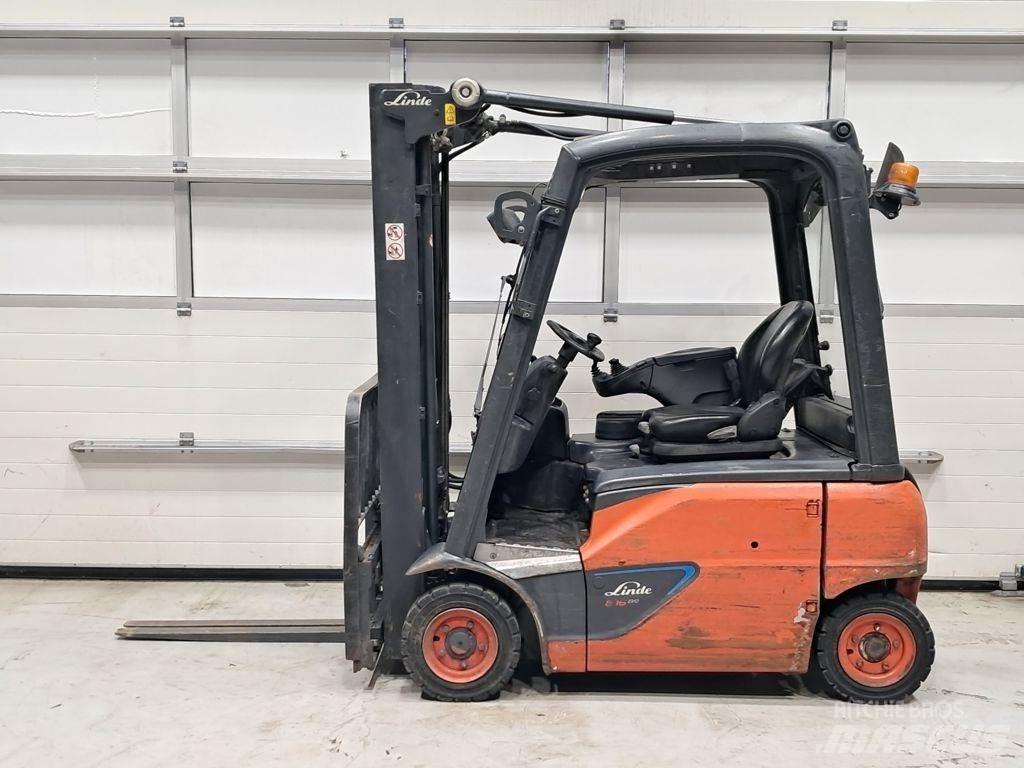 Linde E16P-02 Elektriniai šakiniai krautuvai
