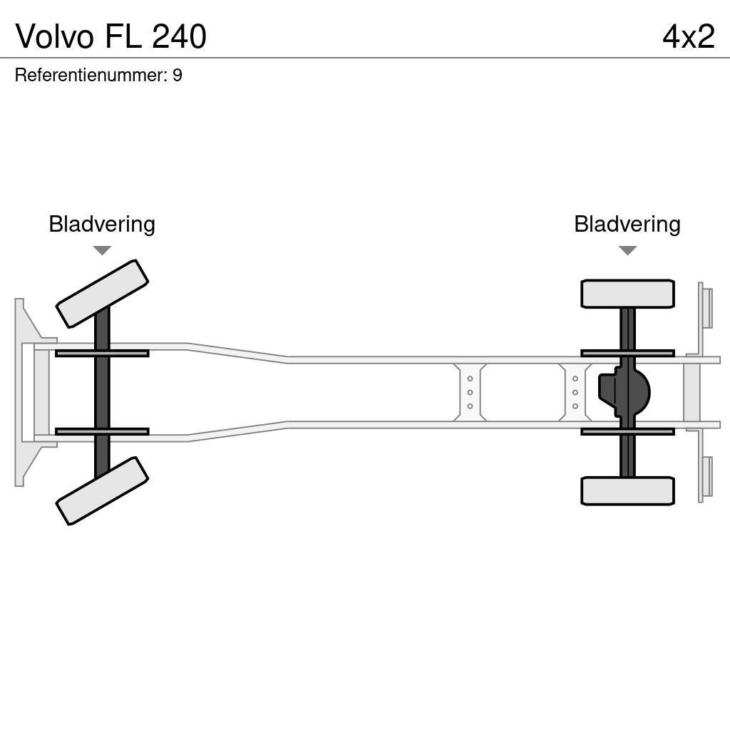 Volvo FL 240 Savivarčių priekabų vilkikai