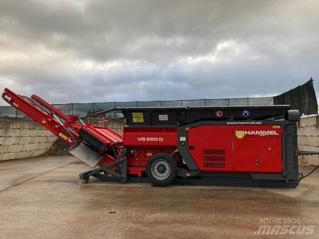 Hammel VB 650 D Atliekų smulkintuvai