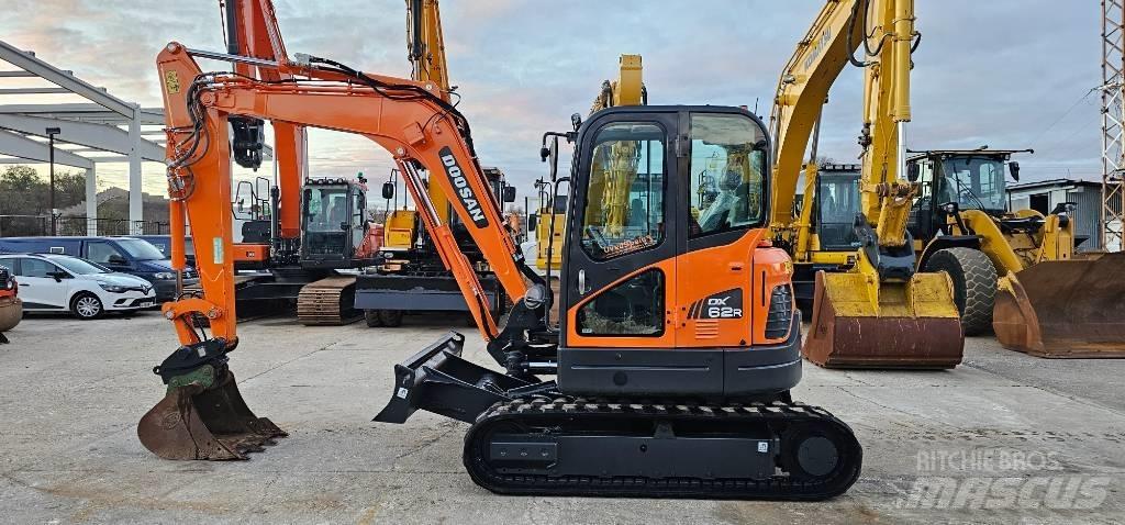 Doosan DX 62 Mini ekskavatoriai < 7 t