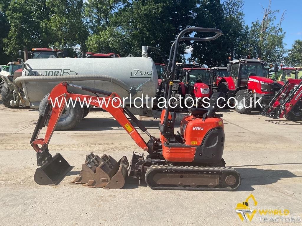 Kubota U 10-3 Mini ekskavatoriai < 7 t