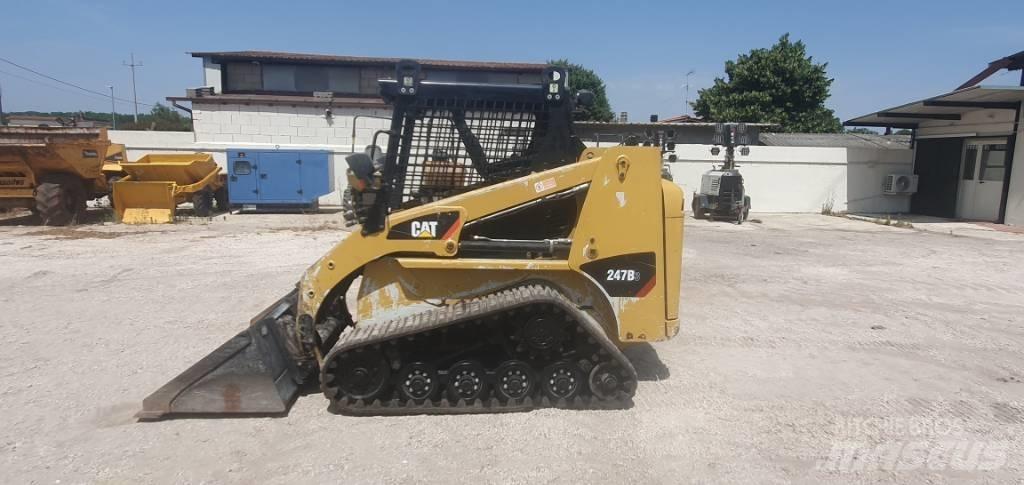 CAT 247 B 3 Krautuvai su šoniniu pasukimu