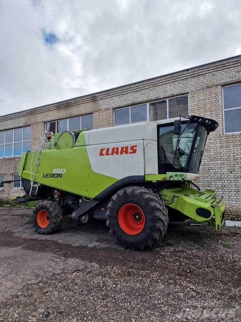 CLAAS Lexion 650 Derliaus nuėmimo kombainai