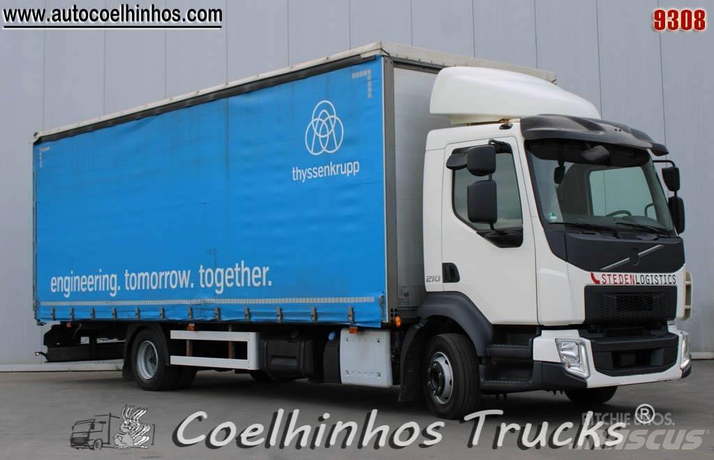 Volvo FL 210 Priekabos su tentu