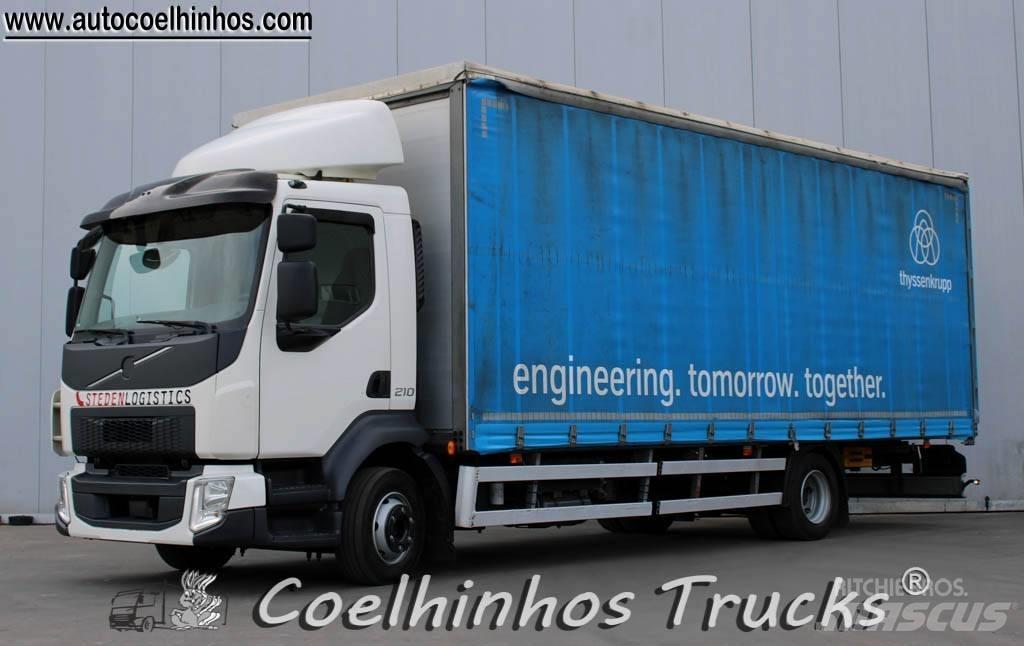 Volvo FL 210 Priekabos su tentu
