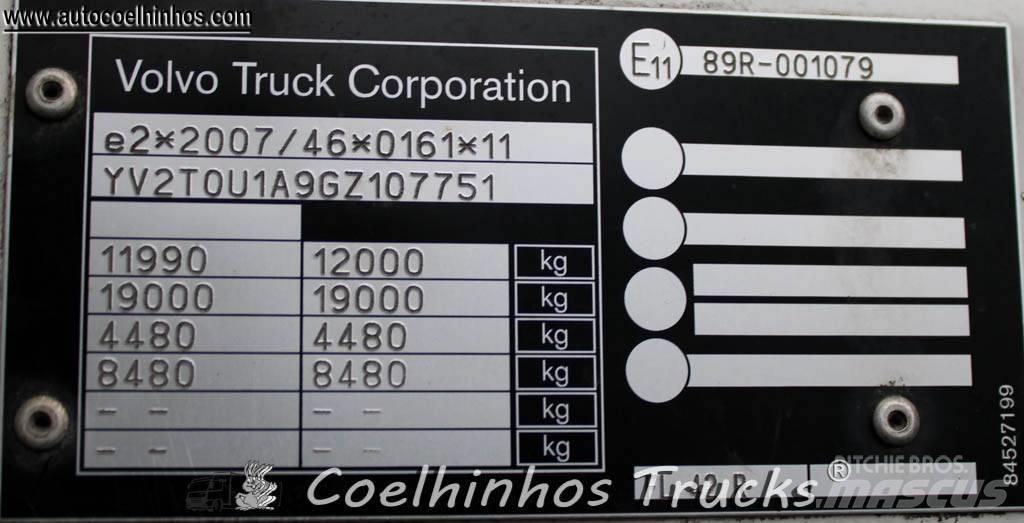 Volvo FL 210 Priekabos su tentu
