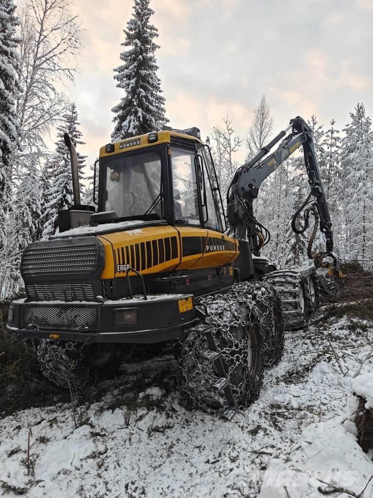 Ponsse Ergo 8W Miško technika (Harvesteriai)