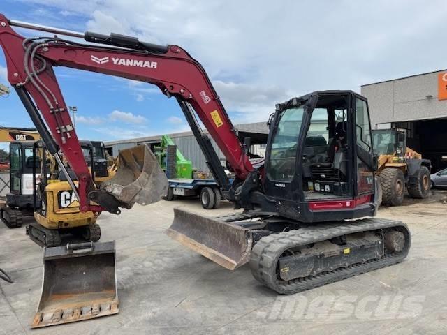 Yanmar SV 100-2 Vidutinės galios ekskavatoriai 7-12 t