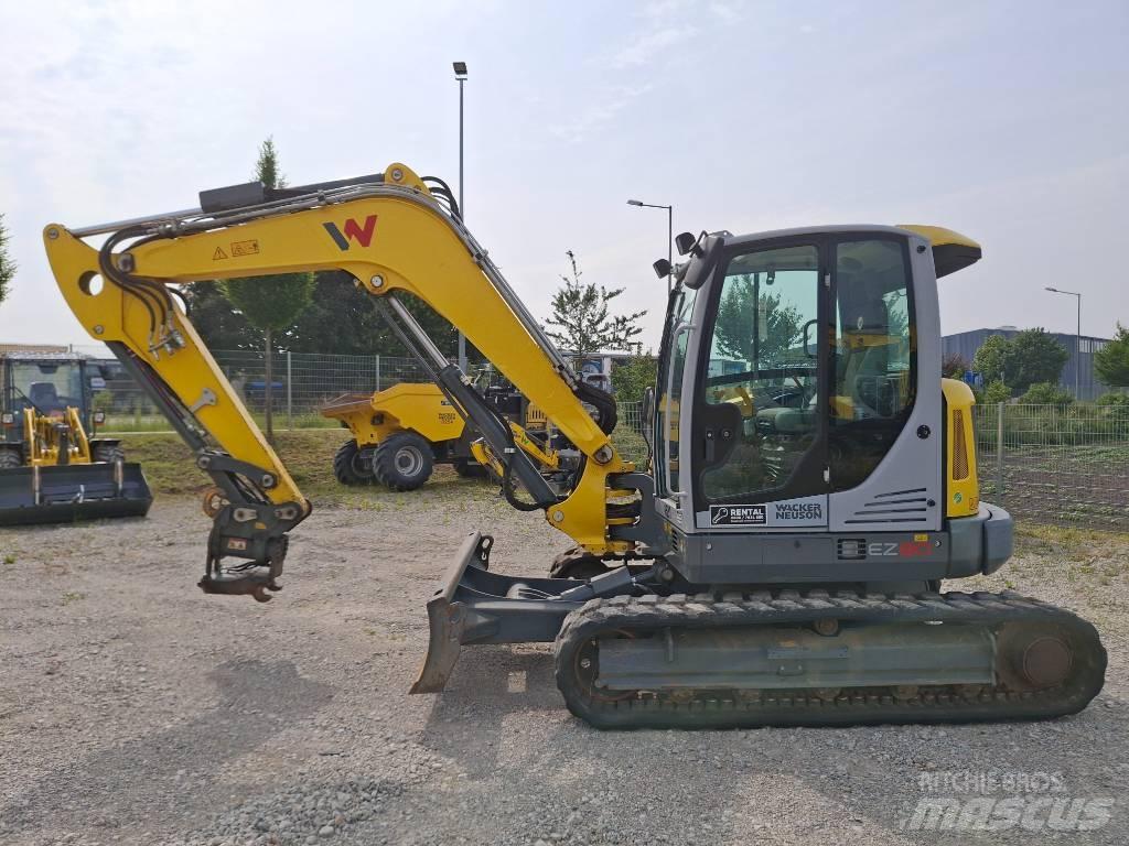 Wacker Neuson EZ80 Vikšriniai ekskavatoriai