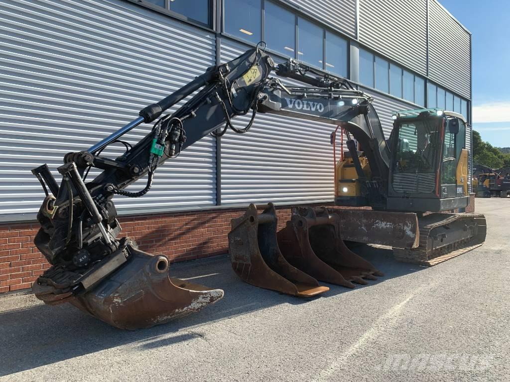 Volvo ECR145EL Vikšriniai ekskavatoriai