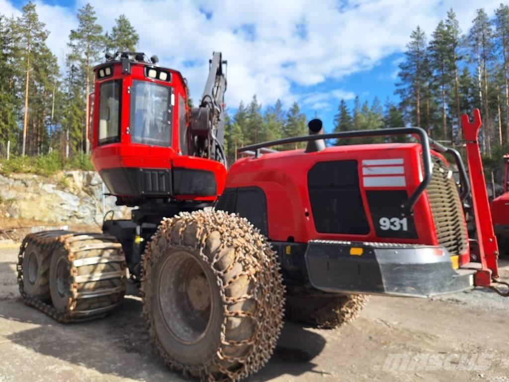 Komatsu 931 Miško technika (Harvesteriai)
