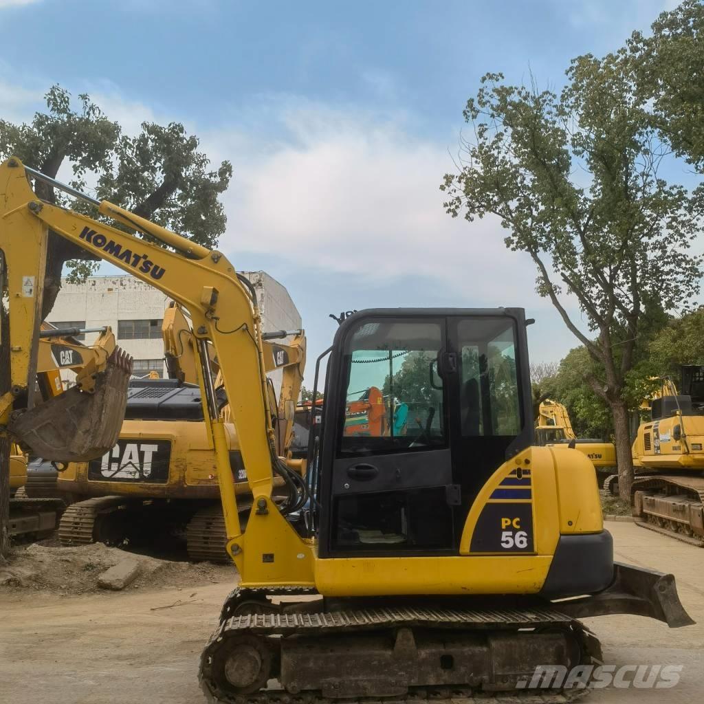 Komatsu PC56 Vikšriniai ekskavatoriai