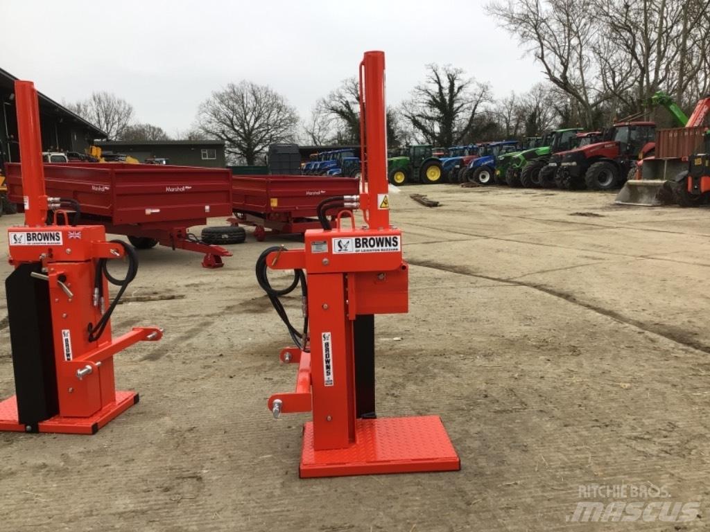 Browns Log splitter Medžių skaldymo, pjovimo ir lupimo įrengimai