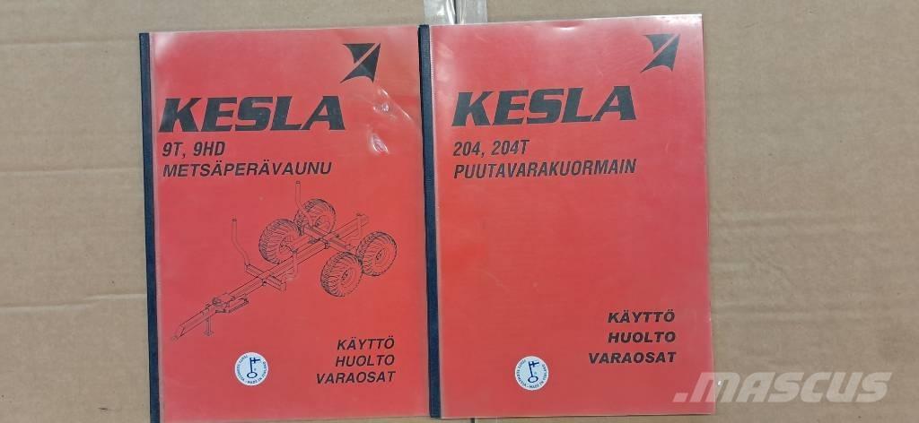Kesla 204T + 9T Kranai ir krautuvai