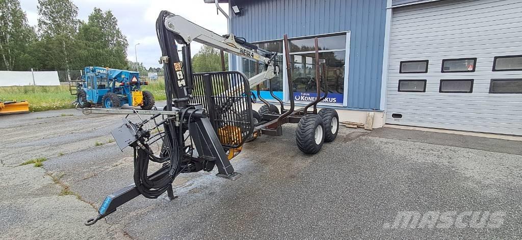 Kesla 204T + 9T Kranai ir krautuvai
