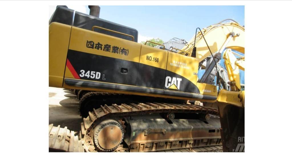 CAT 345 D Vikšriniai ekskavatoriai