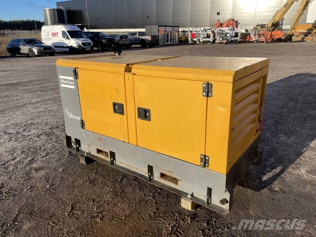 Atlas Copco QAS 40 Dyzeliniai generatoriai