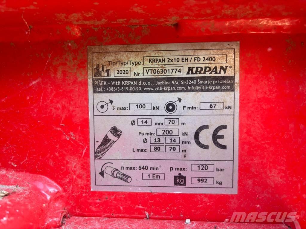 Krpan 2x10EH Medkirtės