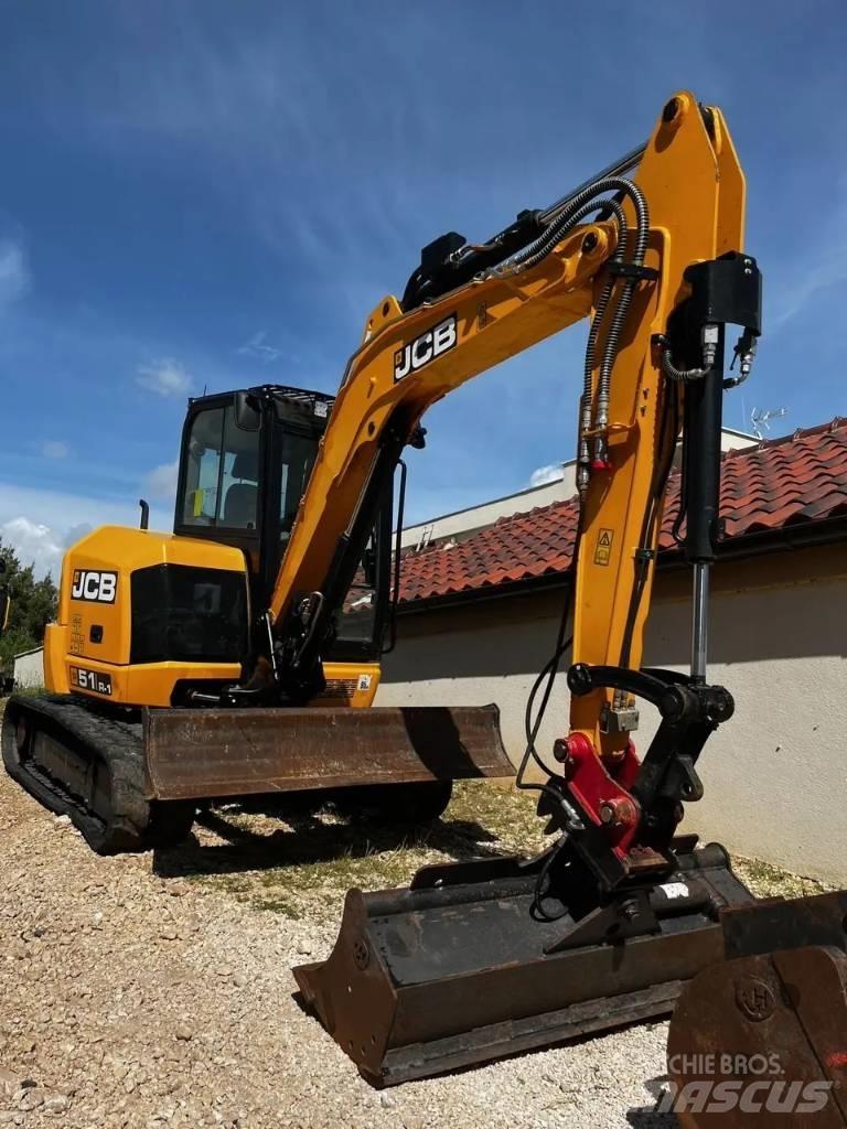 JCB 51 R-1 Mini ekskavatoriai < 7 t