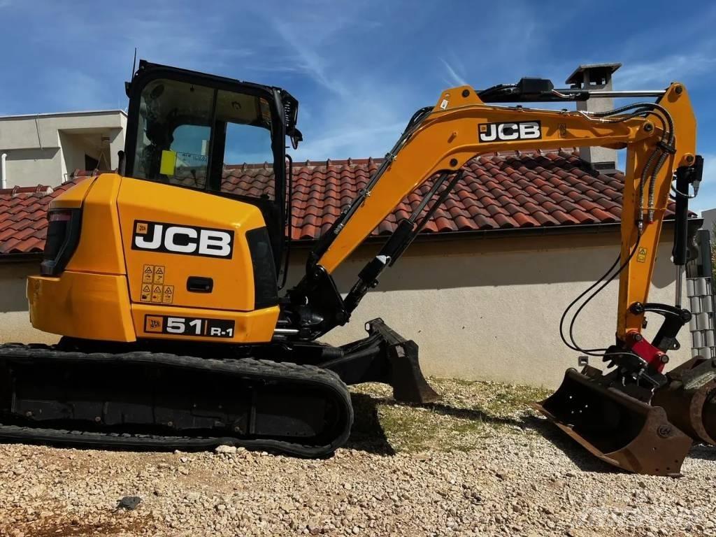 JCB 51 R-1 Mini ekskavatoriai < 7 t