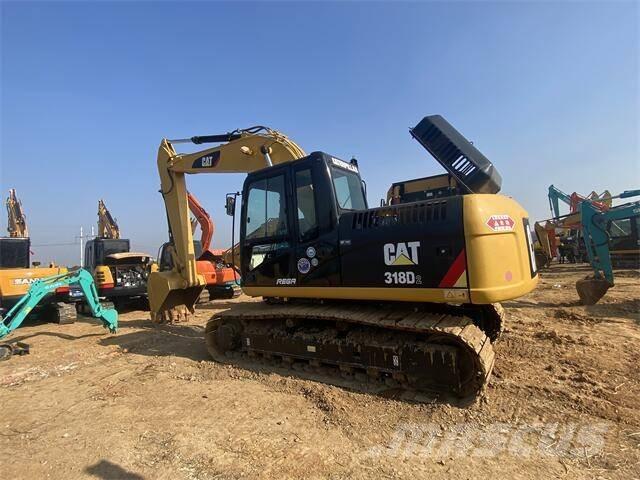 CAT 318D2 Vikšriniai ekskavatoriai