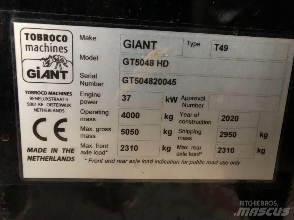 GiANT GT 5048 HD Teleskopiniai krautuvai žemės ūkiui