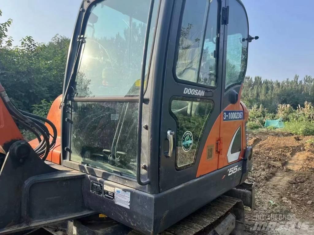 Doosan DX 55 Mini ekskavatoriai < 7 t