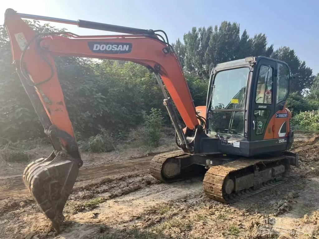 Doosan DX 55 Mini ekskavatoriai < 7 t