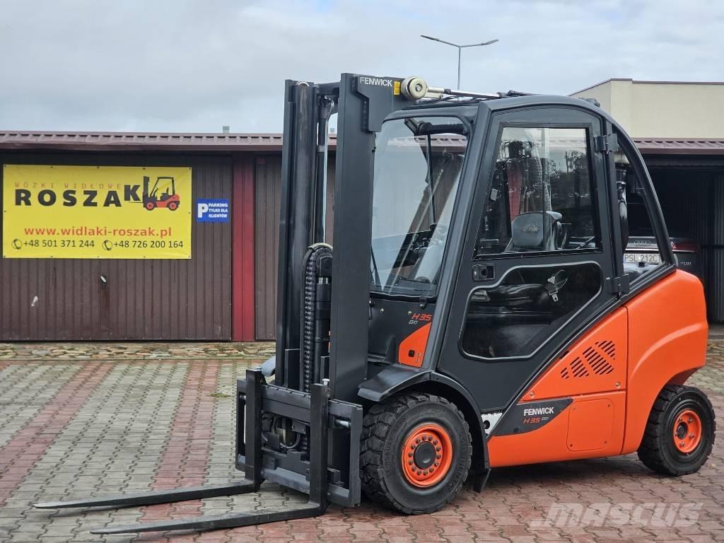 Linde H35D-02 Dyzeliniai krautuvai