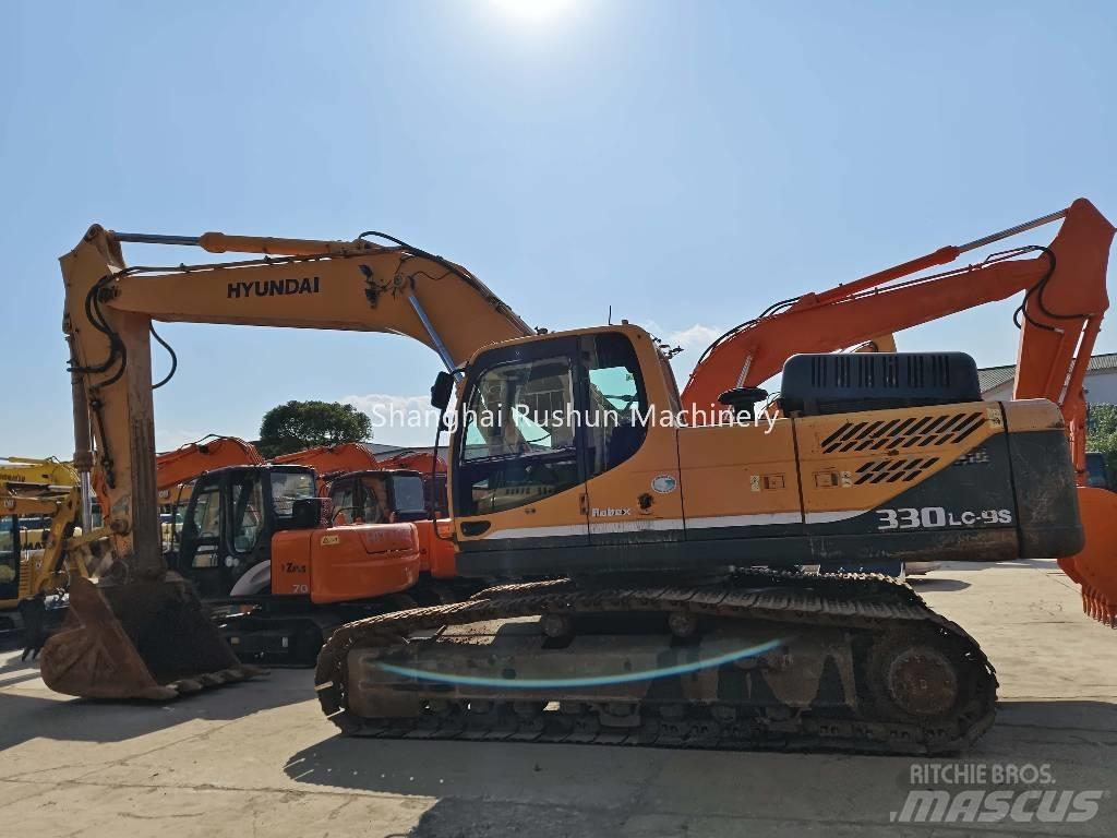 Hyundai 330 Vikšriniai ekskavatoriai