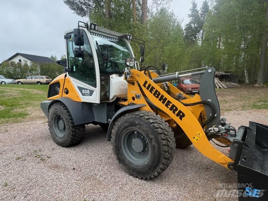 Liebherr L 508 Naudoti ratiniai krautuvai