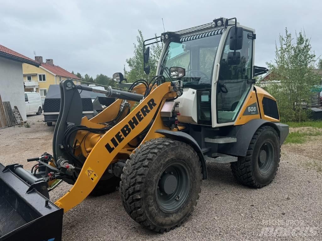 Liebherr L 508 Naudoti ratiniai krautuvai