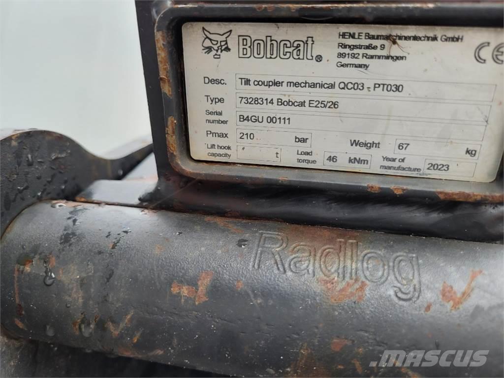 Bobcat E27 Mini ekskavatoriai < 7 t