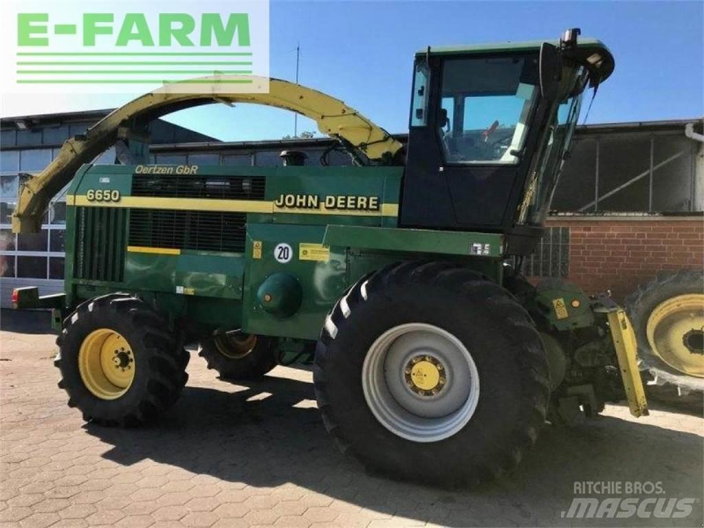 John Deere 6650 Pašarų ruošimo technika