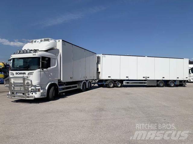 Scania R520 6x2 Sunkvežimiai su dengtu kėbulu