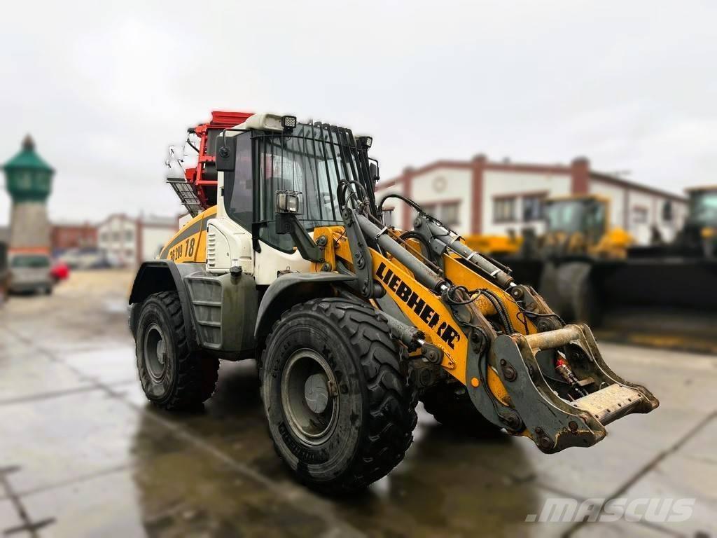 Liebherr L 538 Naudoti ratiniai krautuvai