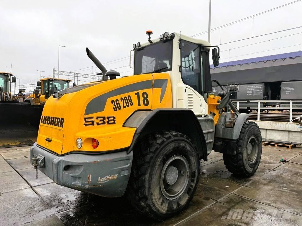 Liebherr L 538 Naudoti ratiniai krautuvai