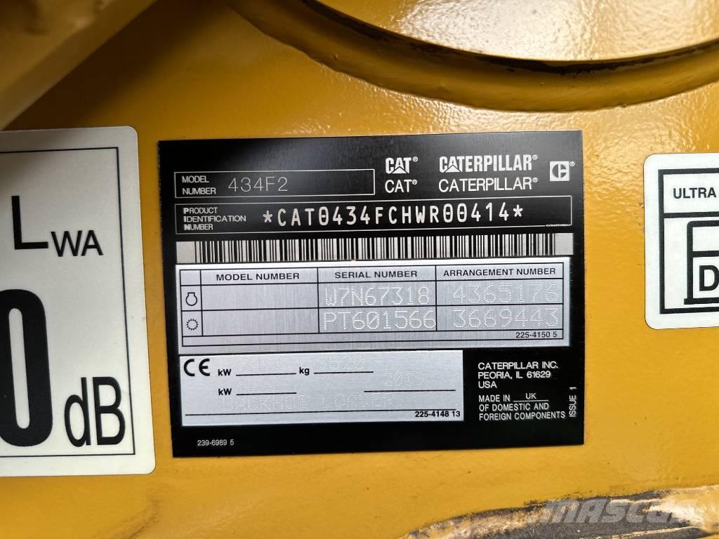 CAT 434 F Ekskavatoriniai krautuvai