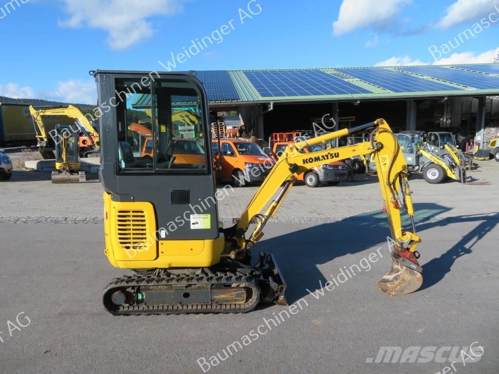 Komatsu PC 16 R-3HS Mini ekskavatoriai < 7 t