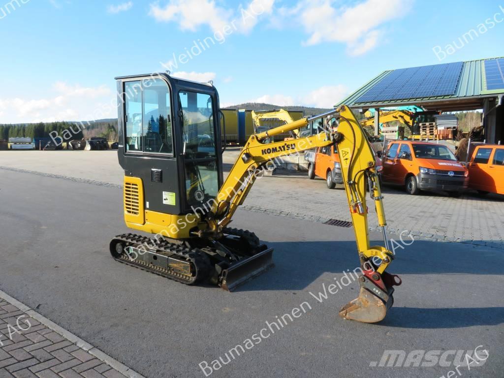 Komatsu PC 16 R-3HS Mini ekskavatoriai < 7 t