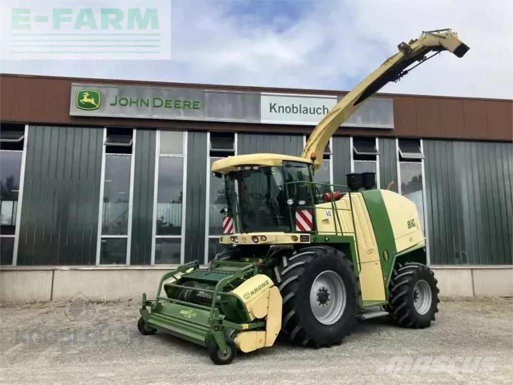Krone big x 1100 Pašarų ruošimo technika