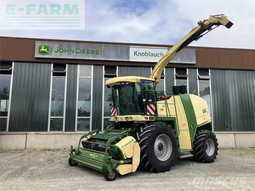 Krone big x 1100 Pašarų ruošimo technika