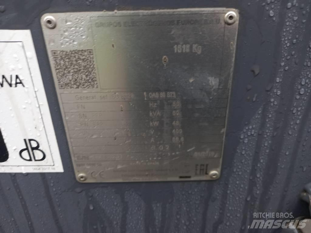 Atlas Copco QAS 60 Dyzeliniai generatoriai