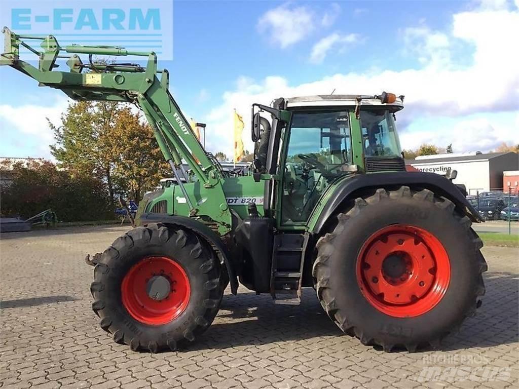 Fendt 820 vario Traktoriai