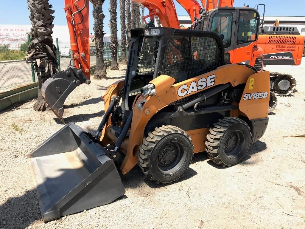 CASE SV 185B Krautuvai su šoniniu pasukimu