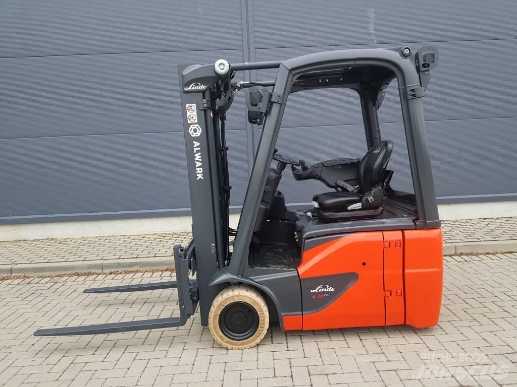 Linde E14 Elektriniai šakiniai krautuvai