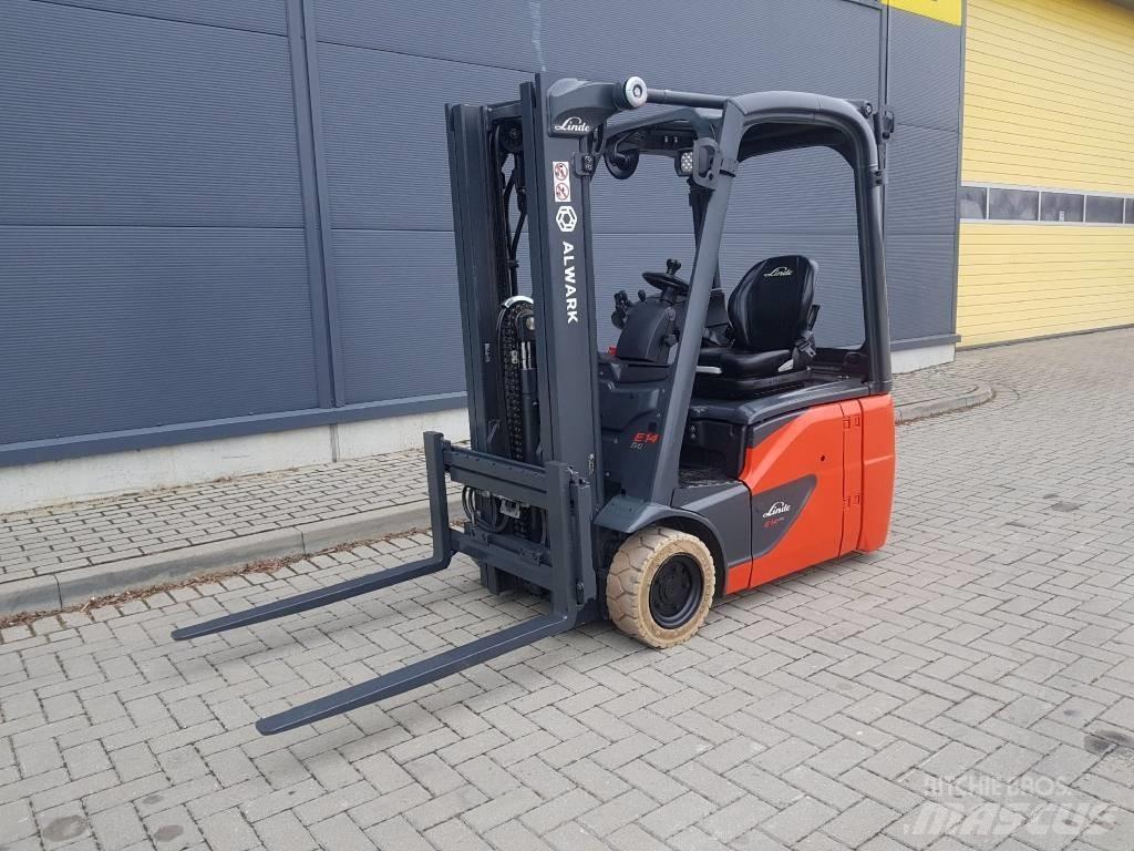 Linde E14 Elektriniai šakiniai krautuvai