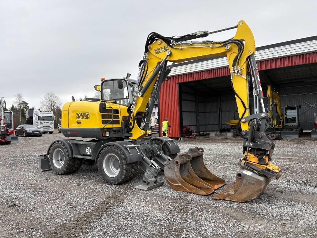 Wacker Neuson EW100 Ratiniai ekskavatoriai