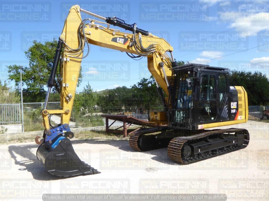 CAT 313FL Vikšriniai ekskavatoriai