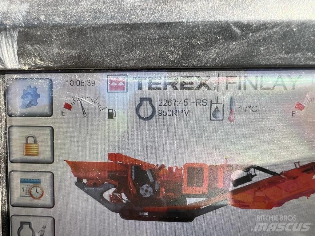 Terex Finlay I100RS Trupintuvai
